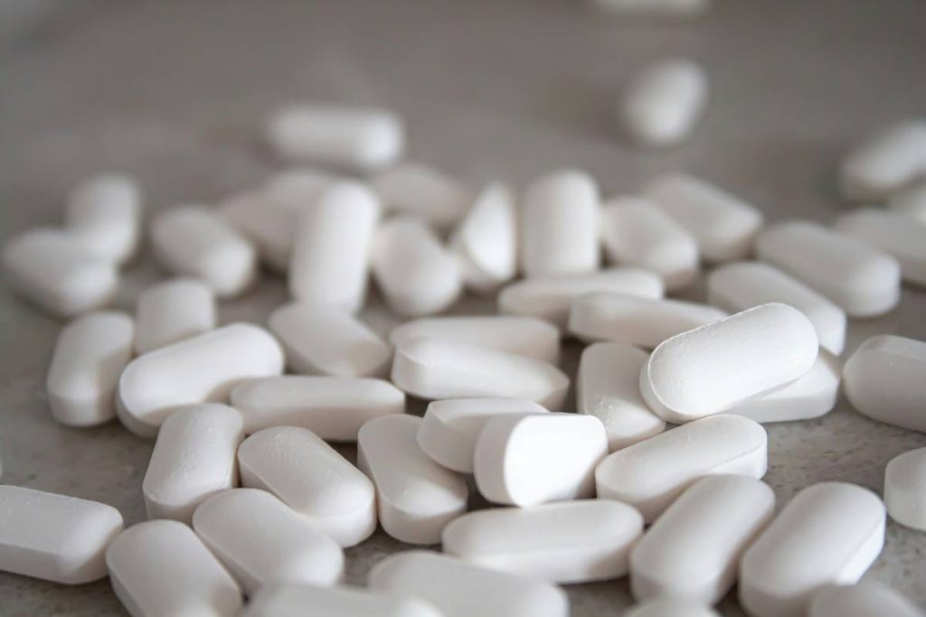 Acetaminophen tablets.